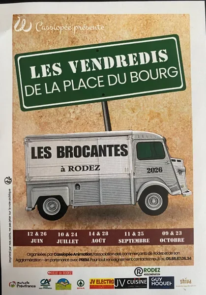 À Rodez, la brocante d’été s’installe du 9 au 23 octobre
