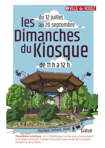 Rodez : Les Dimanches du Kiosque gratuits le 30 août